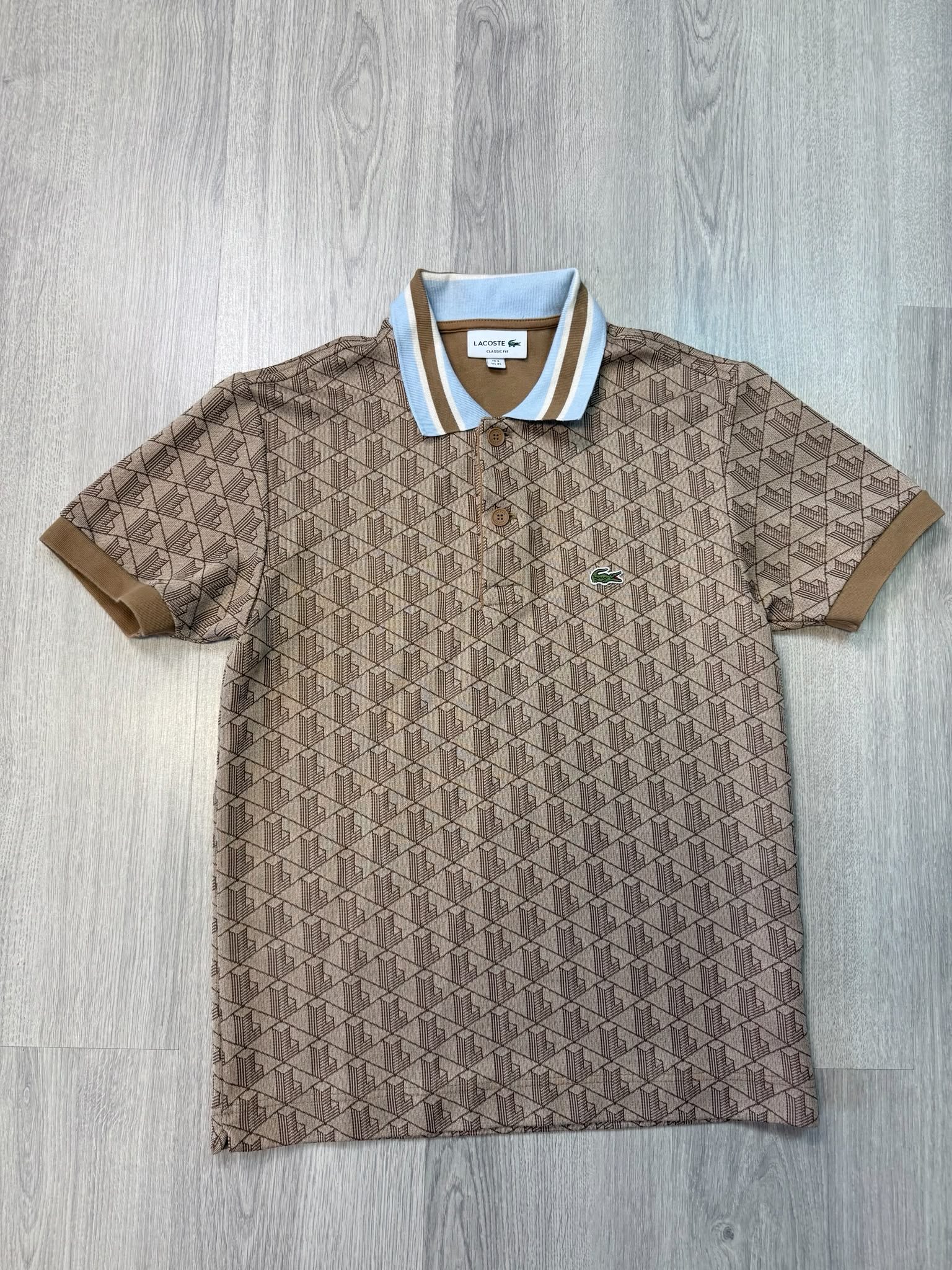 Lacoste Monogram Polo (XS)