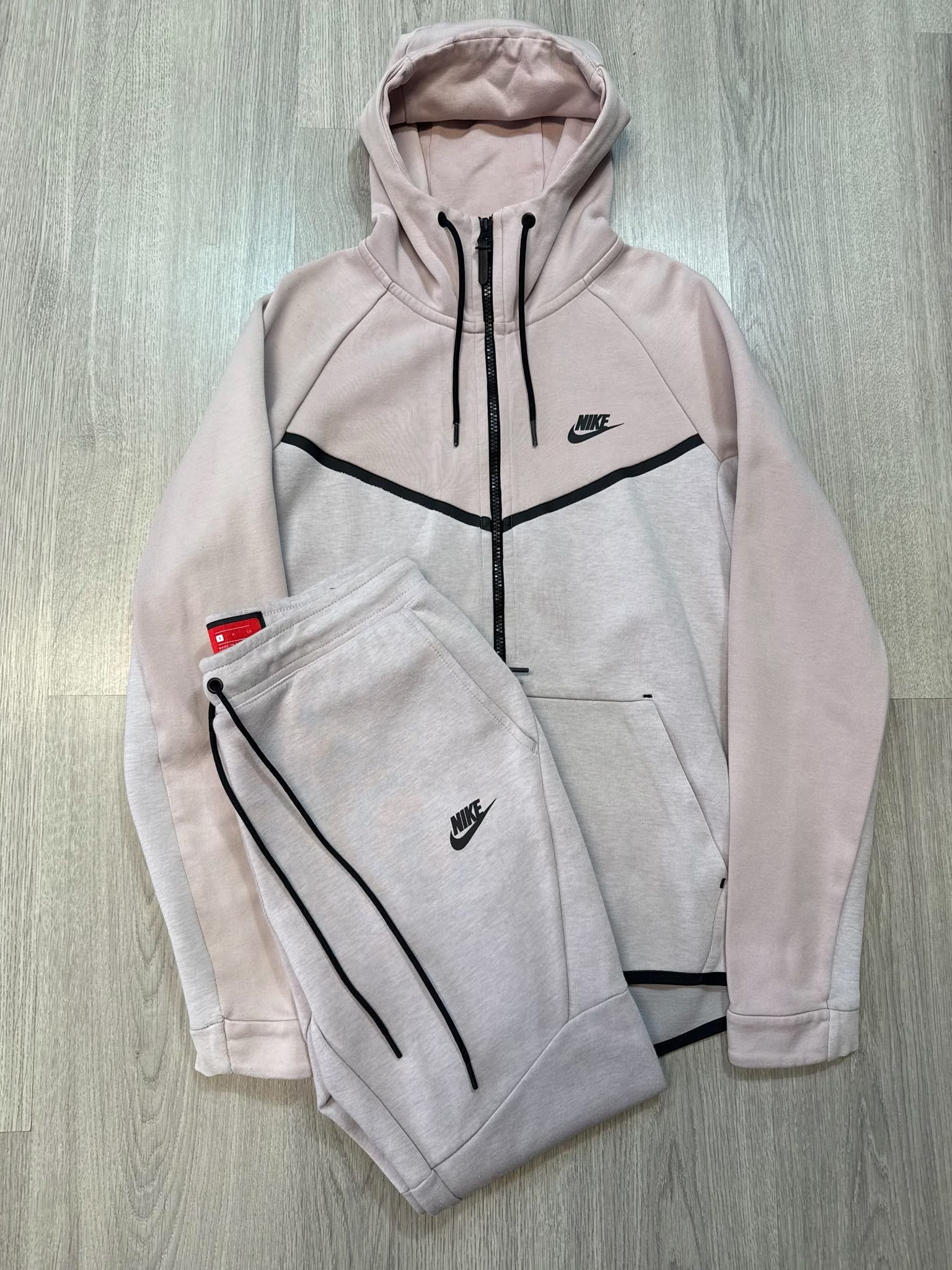 Nike Tech fleece Pink KOMPLET (S)
